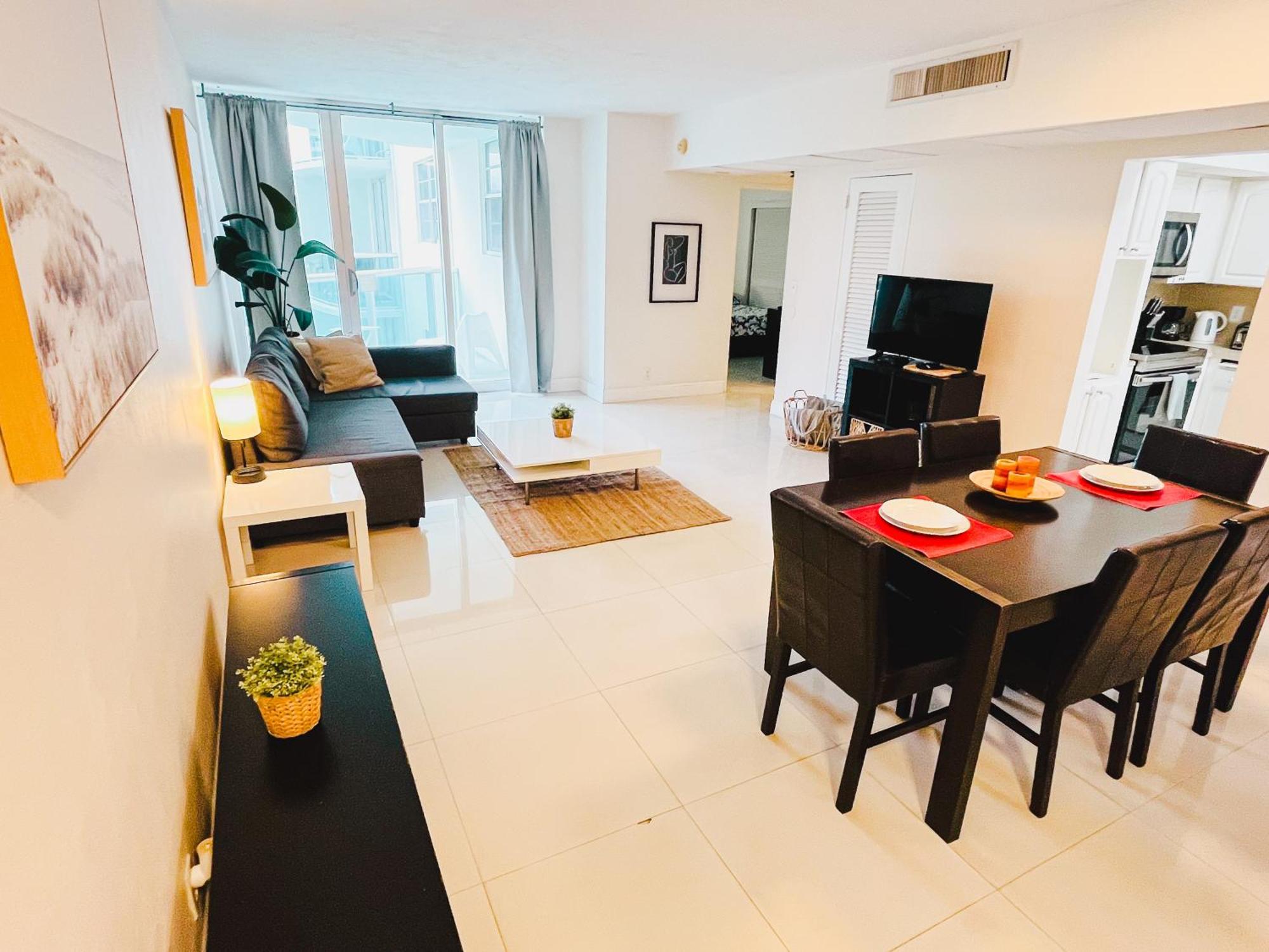 The Tides On Miami Hollywood Bay View Apartments 1B Buitenkant foto